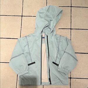 Zara Kids Robin Egg Blue Raincoat with Hood